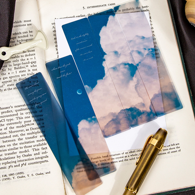 Dried Flower Bookmark - 5 SZT. Matowe zakładki do książek