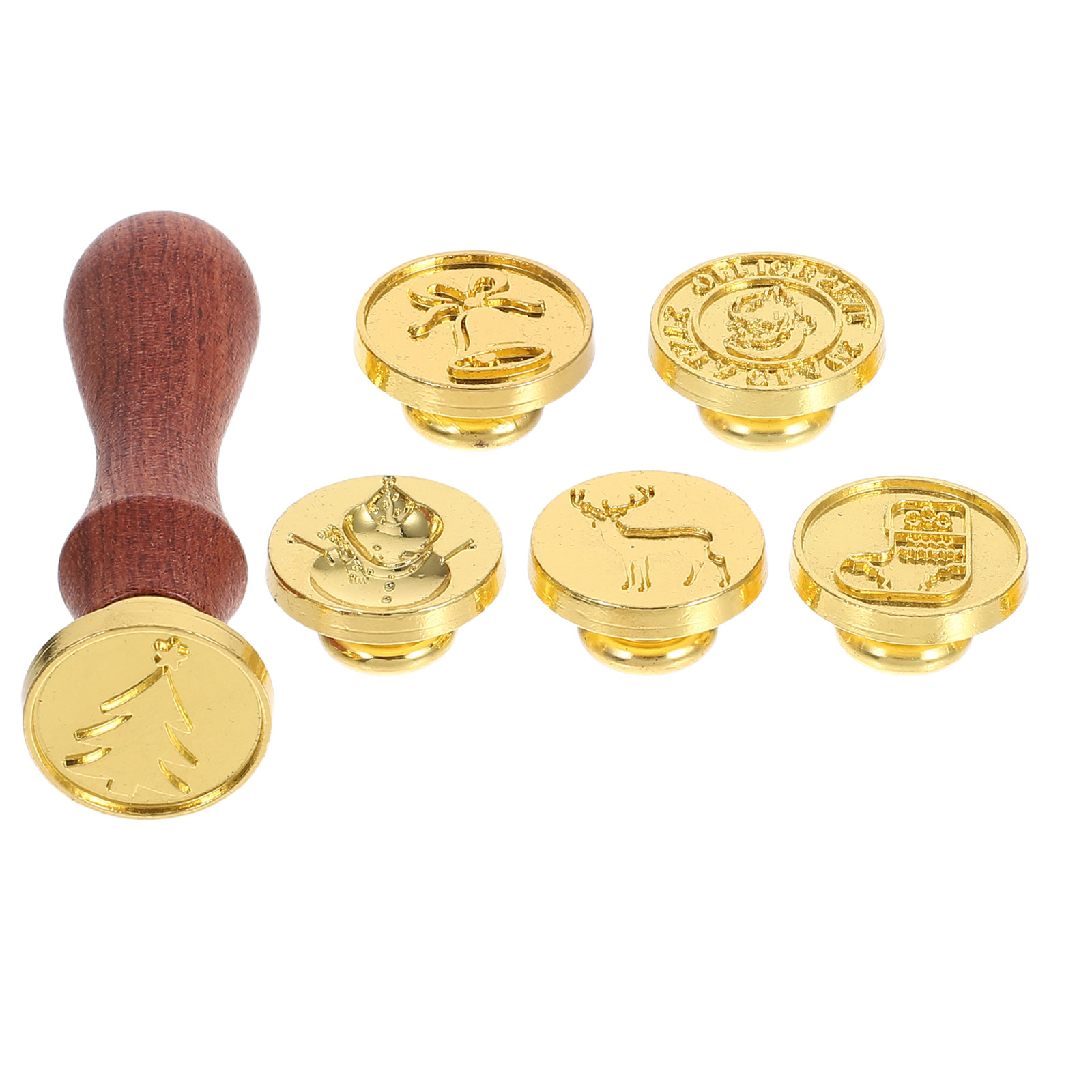 Wax Seal Letter Kit - 1 zestaw vintage'owych stempli do pieczęci