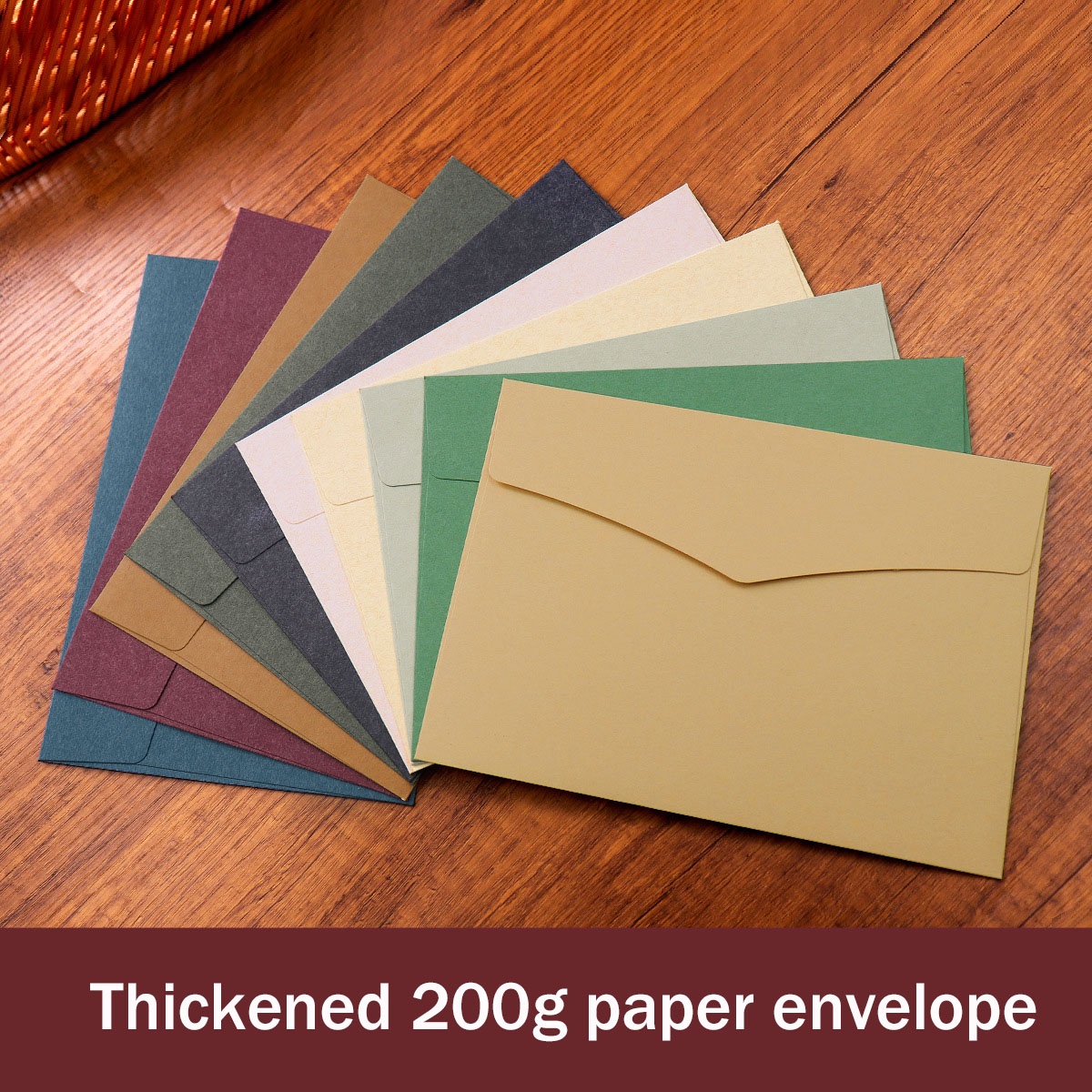 Wax Seal Letter Kit - 50 sztuk/partia Koperta 23x16,2cm Wysokiej jakości