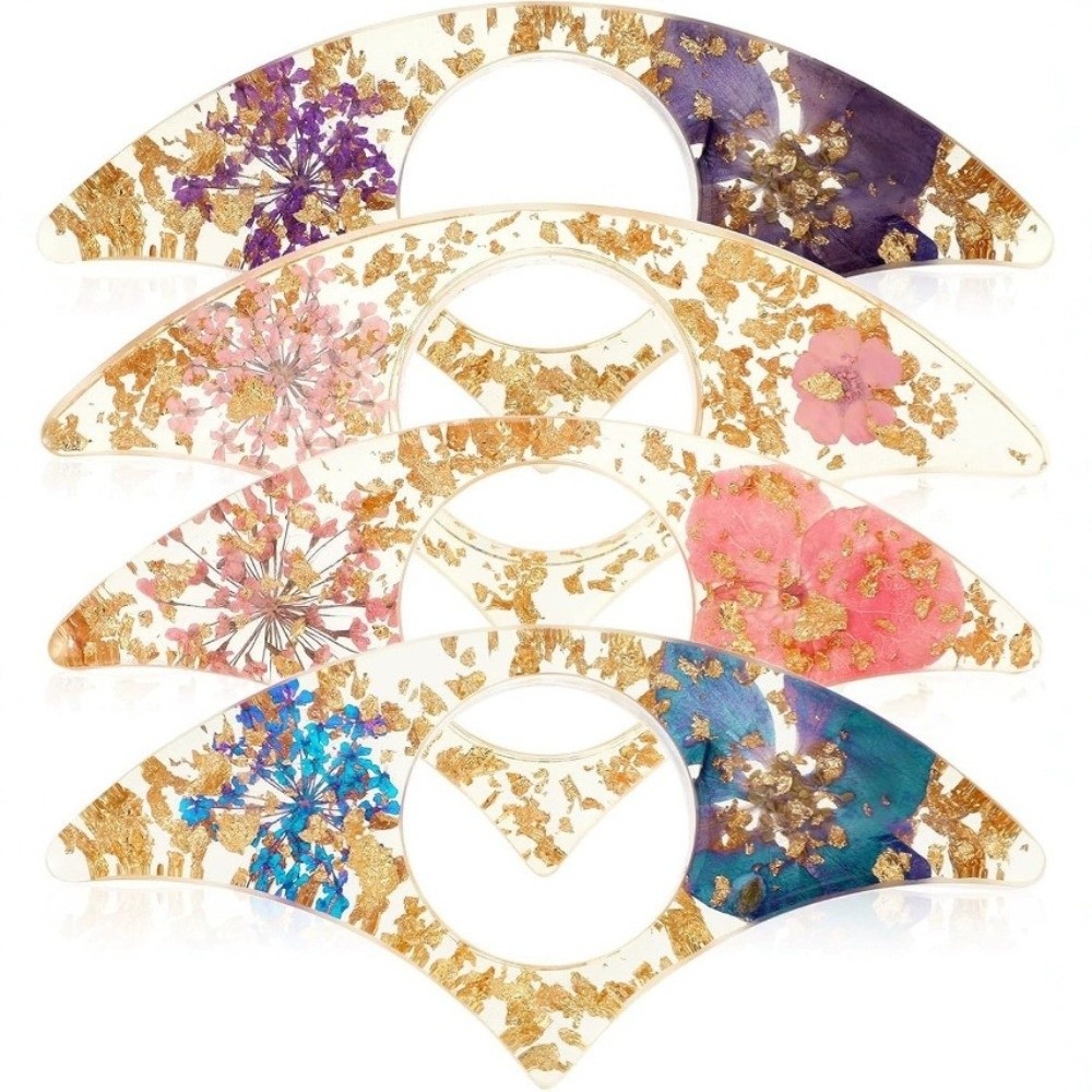 4 SZT. Prezent Suszone Kwiaty  – Dried Flower Bookmark recenzja i cena