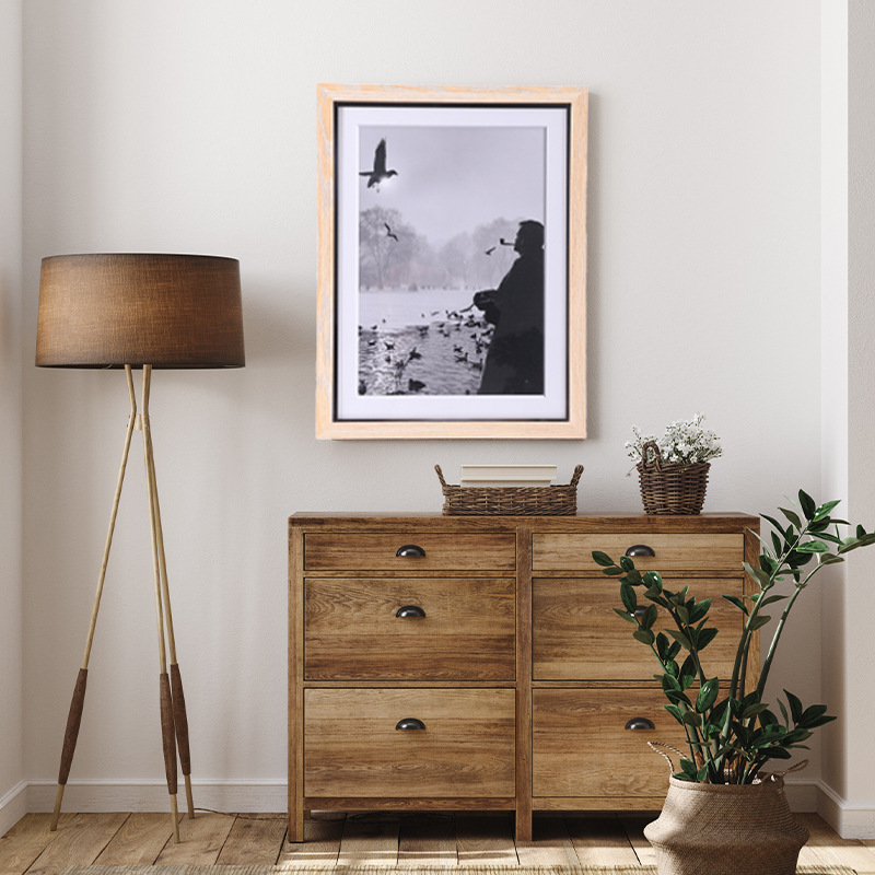 Duża drewniana ramka na zdjęci – Engraved Wood Frame recenzja i cena