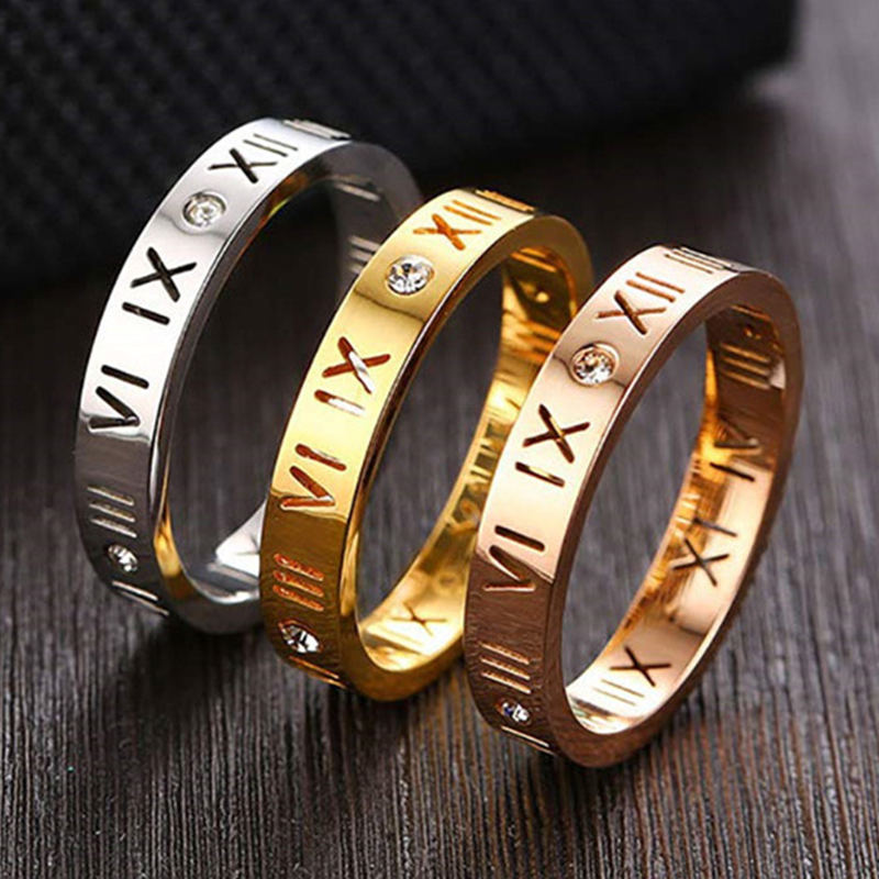 Pusty cyfra rzymska pierścione – Initial Ring Custom recenzja i cena