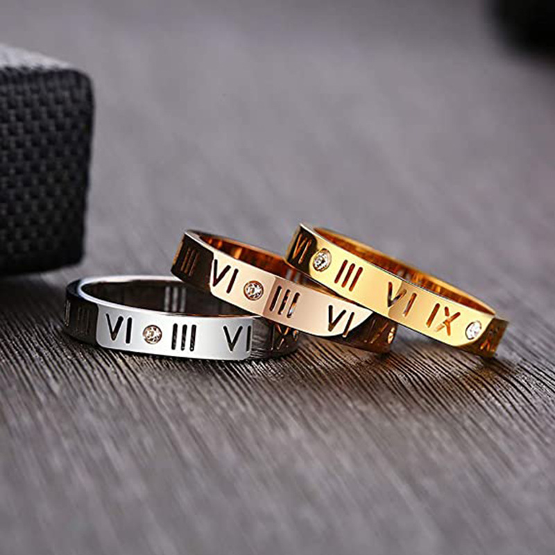 Pusty cyfra rzymska pierścione – Initial Ring Custom recenzja i cena