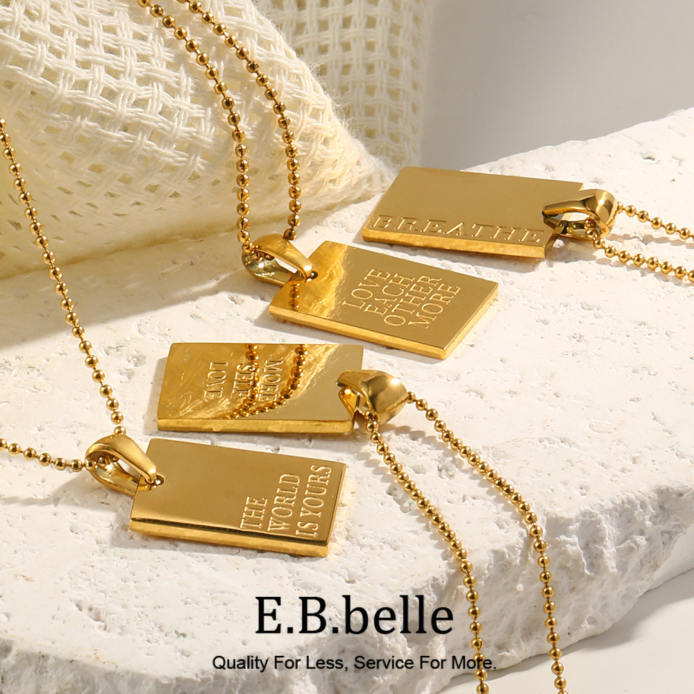 E.B.belle Stylowy Hip Hop Osob – Birth Flower Necklace recenzja i cena